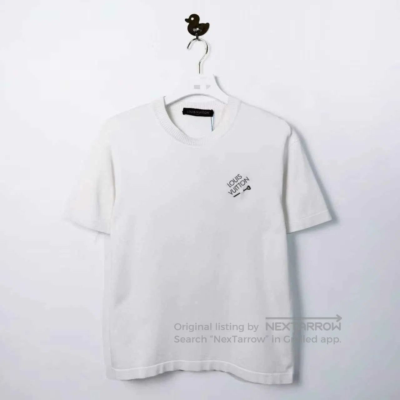 Louis Vuitton Louis Vuitton Logo Embroidered Knit Top. Size US S / EU 44-46 / 1 - 1 Thumbnail