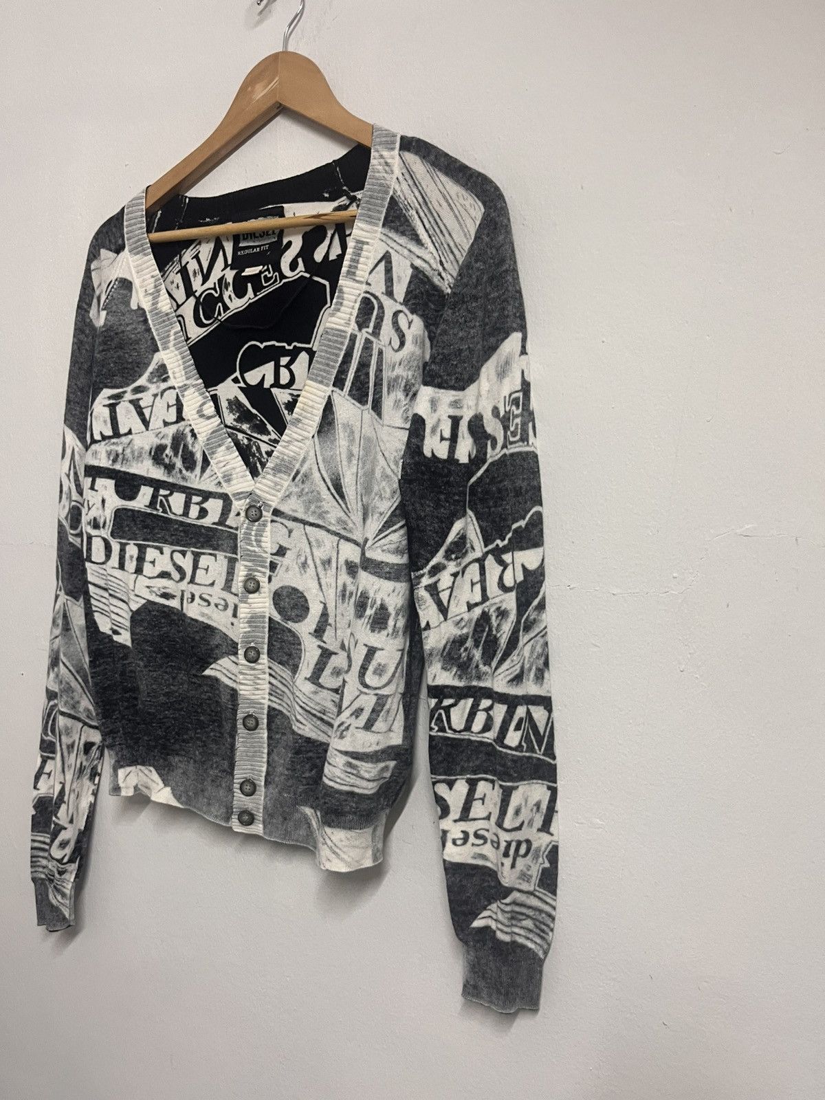 Diesel Diesel punk fullprinted cardigans Size US S / EU 44-46 / 1 - 3 Thumbnail