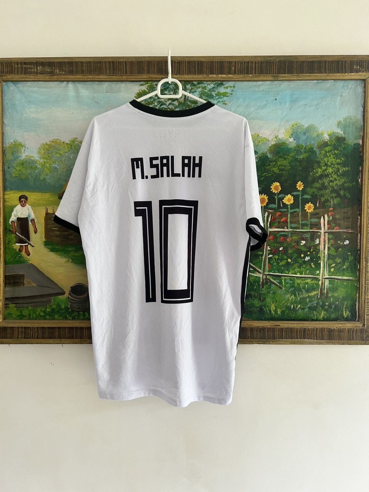 Adidas M.Salah #10 Egyptian FA Size US M / EU 48-50 / 2 - 1 Thumbnail