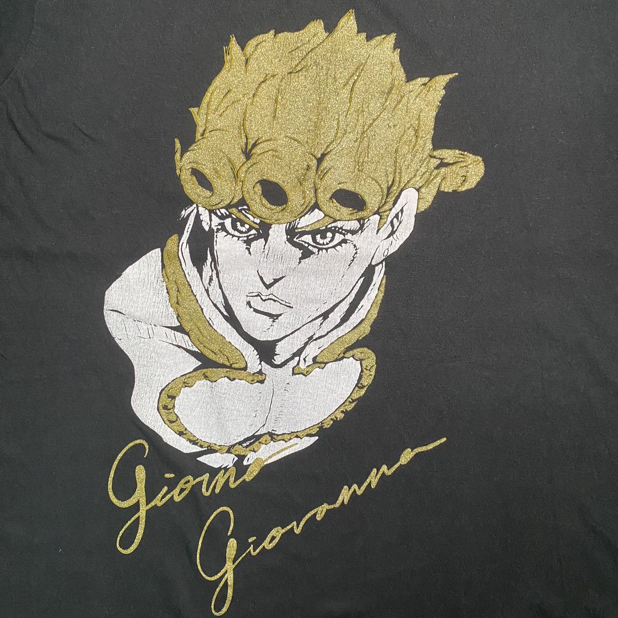 Anime JOJO’s BIZARRE ADVENTURE GOLDEN WIND GIORNO GIOVANNA T SHIRT Size US L / EU 52-54 / 3 - 5 Thumbnail