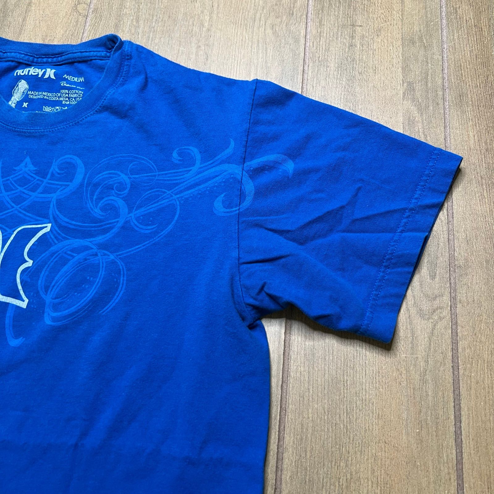 Hurley Y2K Hurley International T-shirt Mens Medium Blue skater Size US M / EU 48-50 / 2 - 9 Thumbnail