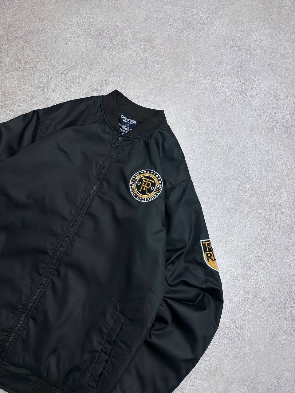 True Religion Vintage True Religion Nylon Oversized Bomber Jacket Y2K XL Size US XL / EU 56 / 4 - 4 Thumbnail