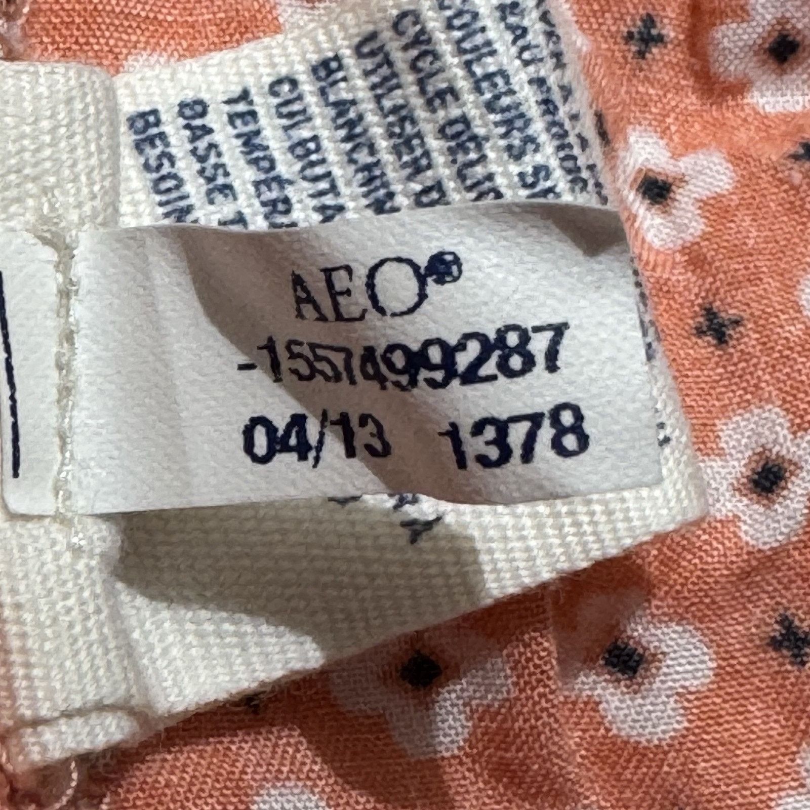 American Eagle Outfitters American Eagle Skirt S Floral Boho Peasant Cottagecore 2010s Size 32" / US 10 / IT 46 - 6 Thumbnail