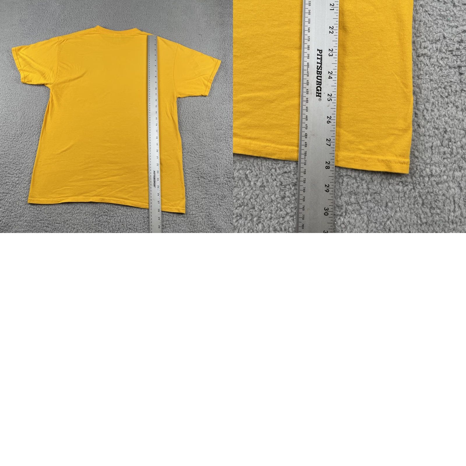 Fruit Of The Loom FOTL Van Gogh Painter Artist Large Yellow T Shirt Vincent Says Let It Gogh Tee Size US L / EU 52-54 / 3 - 10 Thumbnail