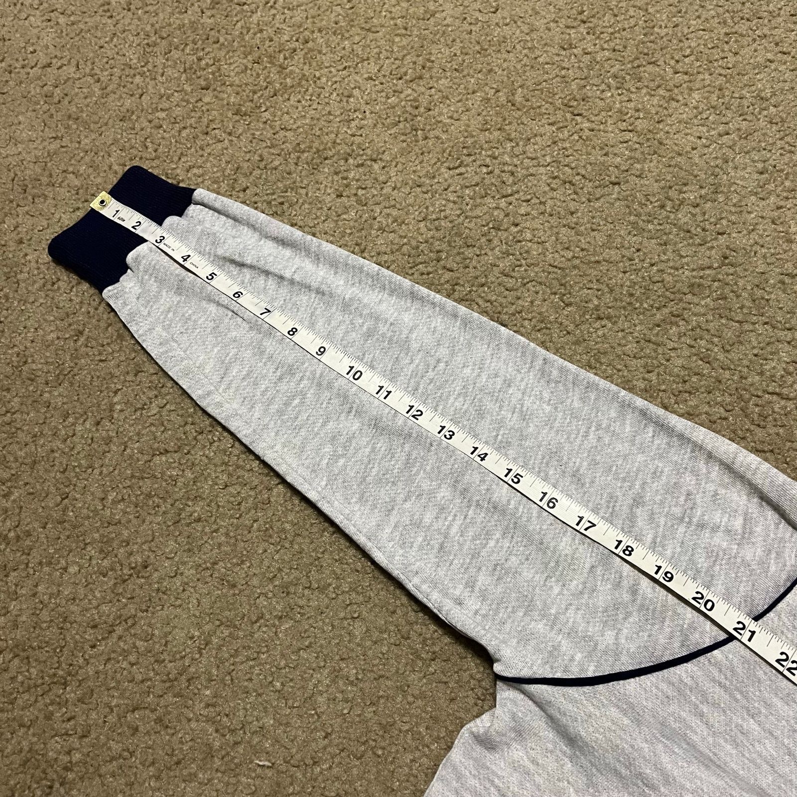 Nike Vintage 80s Nike Track Full Zip Grey Jacket Taiwan Made Med. Size US M / EU 48-50 / 2 - 6 Thumbnail