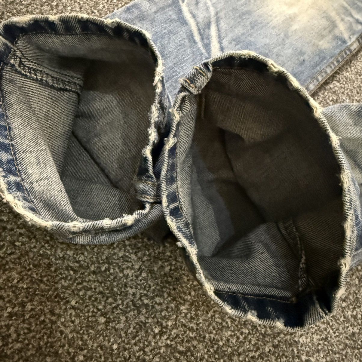 Seditionaries 90s Japanese Ghost Brand Distressed Denim W31 Size US 31 - 5 Thumbnail