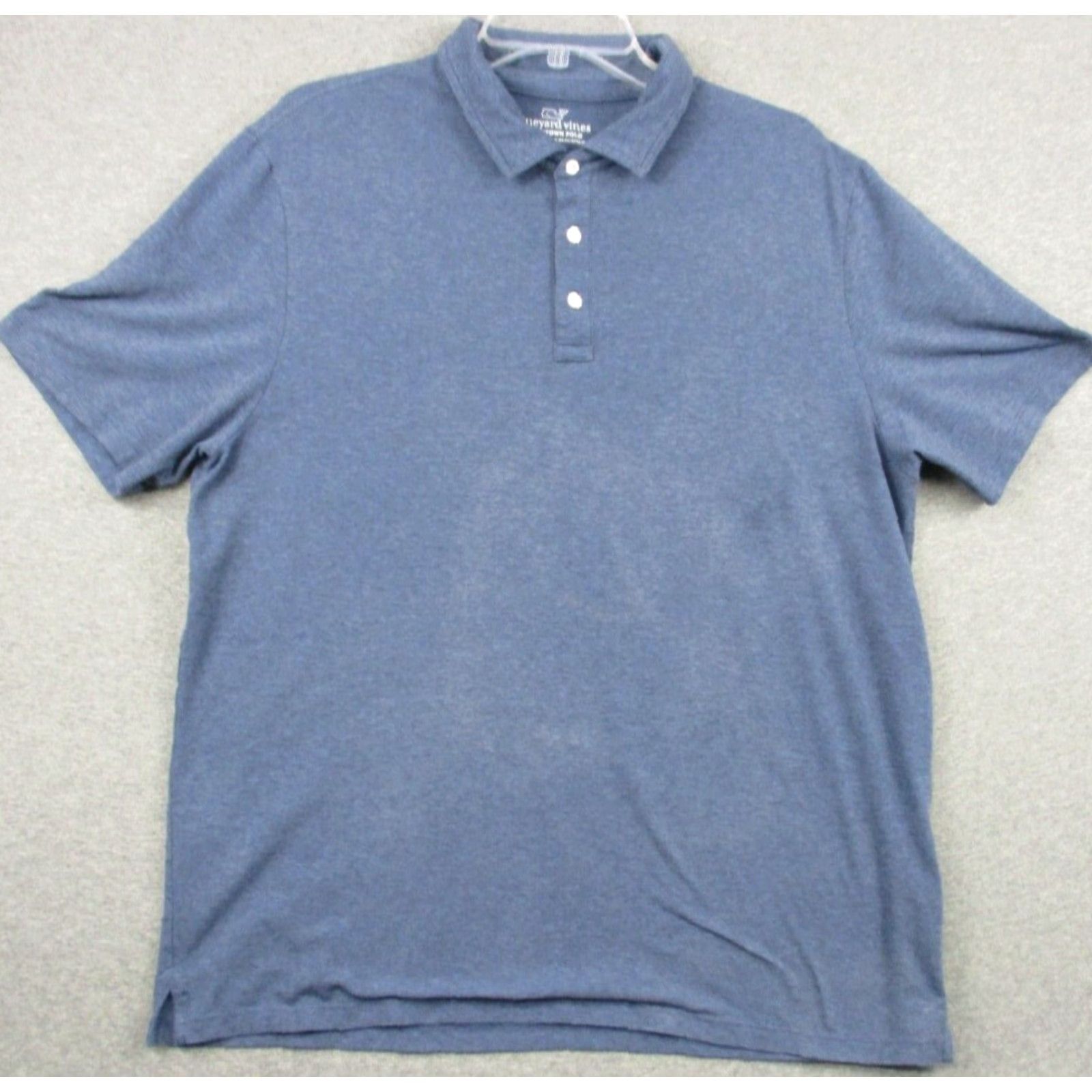 Vineyard Vines Vineyard Vines Polo Shirt Large Men Sky Blue Short Sleeve Stretch Buttons Shirt Men Blue Polo Size US L / EU 52-54 / 3 - 2 Thumbnail