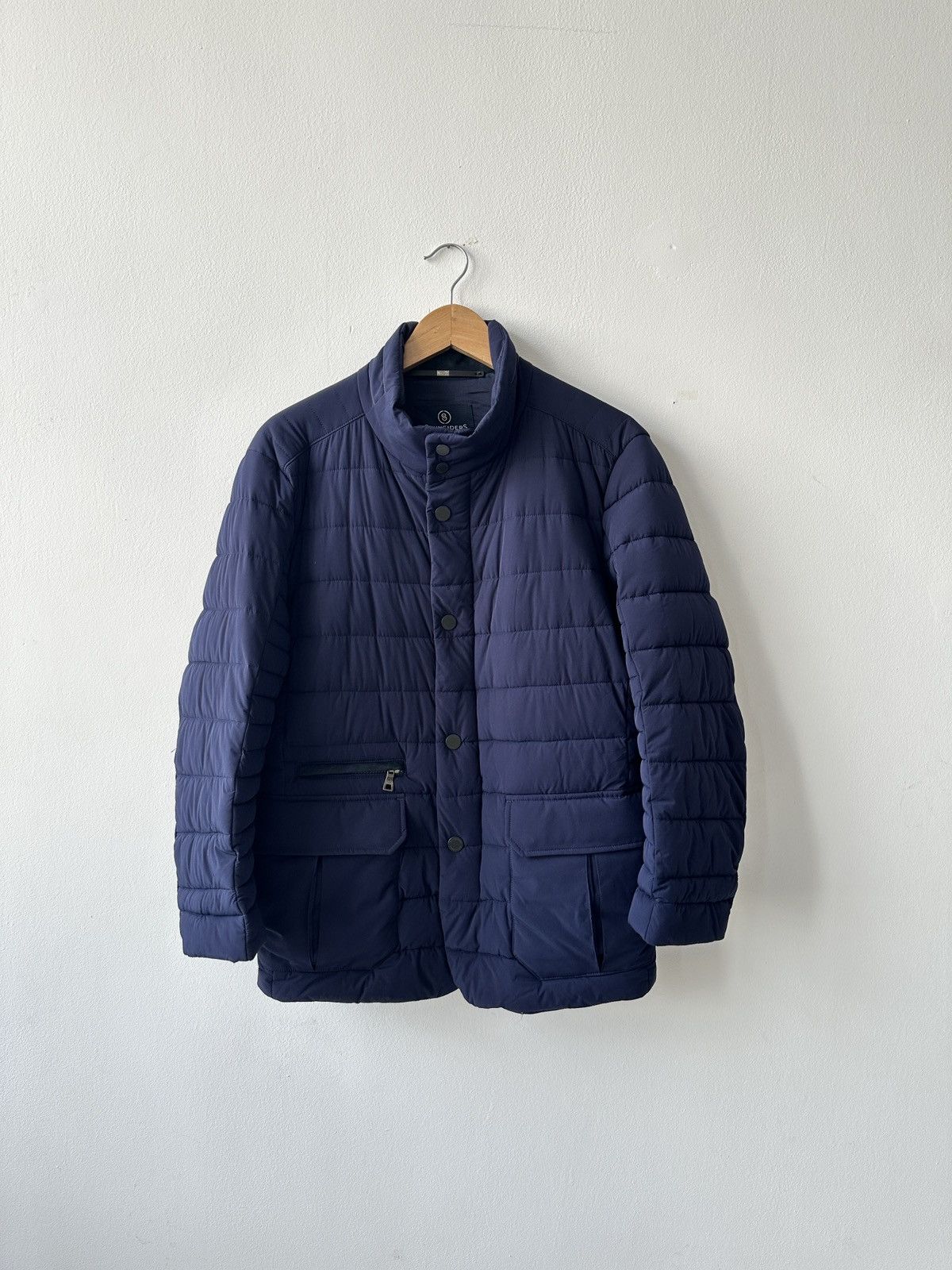 Schneiders Schneiders Salzburg Navy Quilted Micro Down Jacket Size US S / EU 44-46 / 1 - 2 Thumbnail