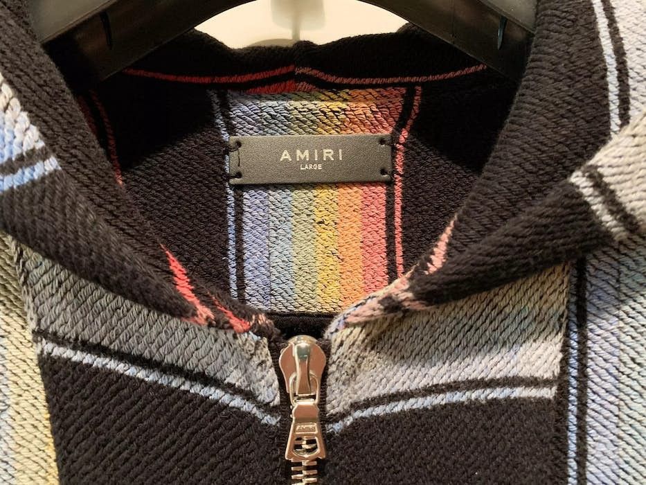 Amiri Amiri Baja Zip-Up Hoodie Size US L / EU 52-54 / 3 - 5 Thumbnail