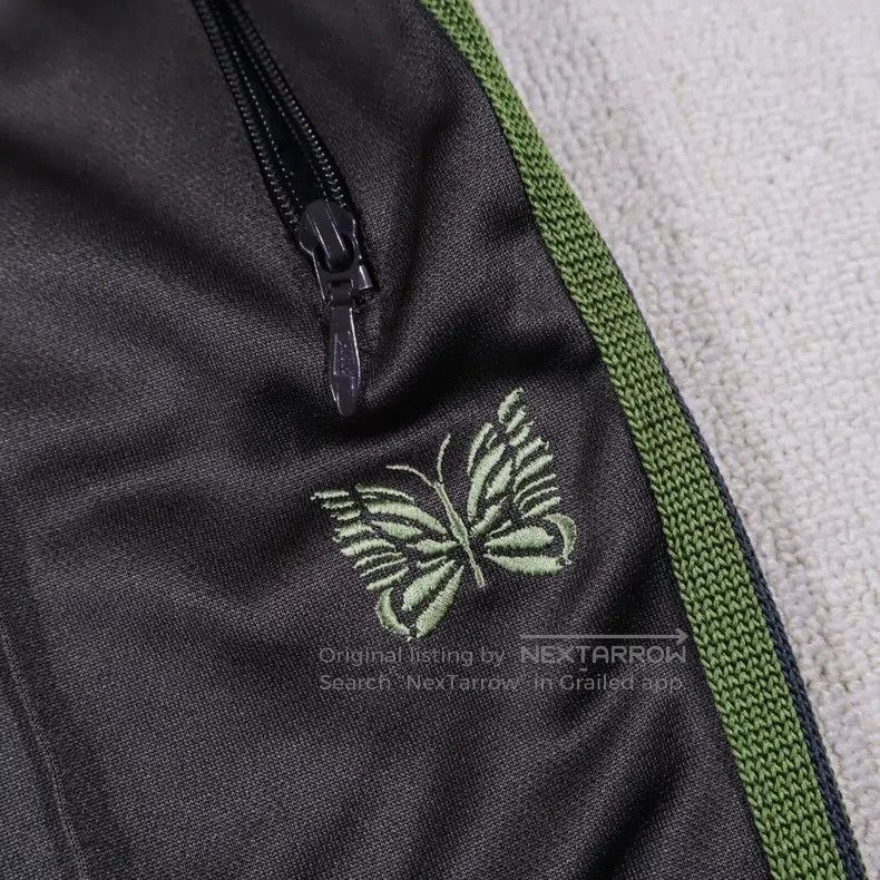 Needles Needles size M Brown and Green Butterfly Pants Size US 30 / EU 46 - 7 Thumbnail