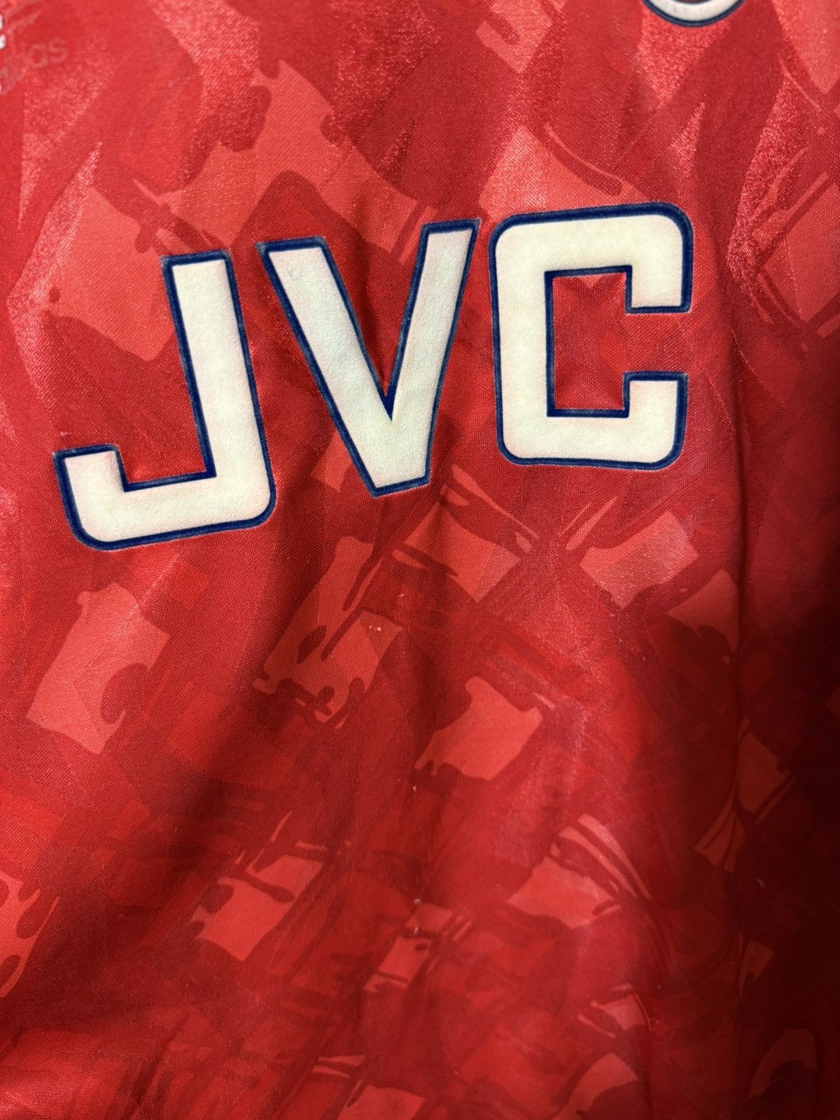 Adidas Vintage Adidas Arsenal 1990 1991 1992 Home Soccer Jersey Size US L / EU 52-54 / 3 - 8 Thumbnail