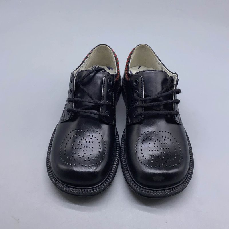 Gucci Gucci Perforated Logo Black Children's Casual Shoes Size US 11 / EU 44 - 1 Thumbnail
