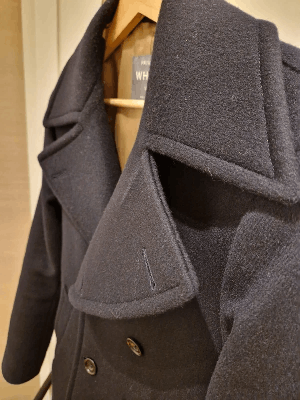 Private White V.C. PWVC x Permanent Style Bridge Coat – Navy (Size 2) Size US S / EU 44-46 / 1 - 2 Thumbnail