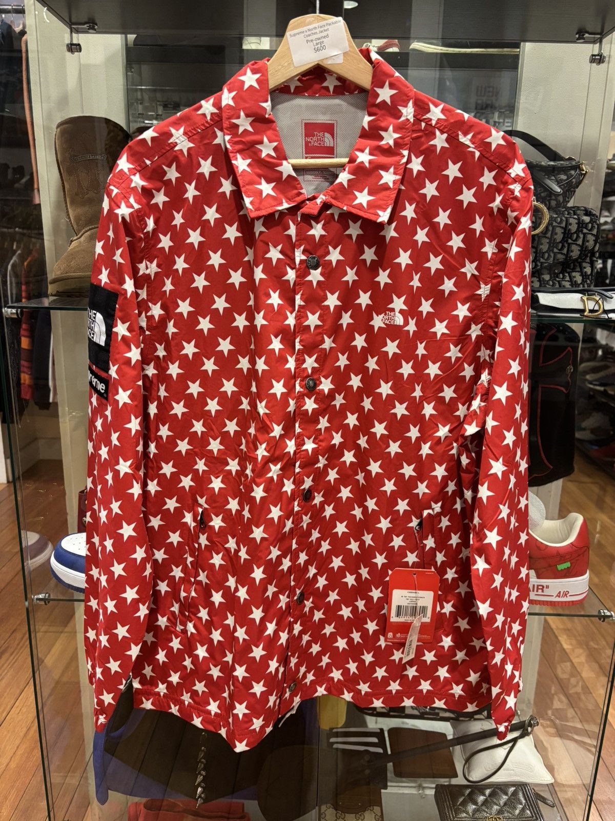 Supreme × The North Face Supreme X TNF Packable Star Coaches Jacket Size US L / EU 52-54 / 3 - 1 Thumbnail