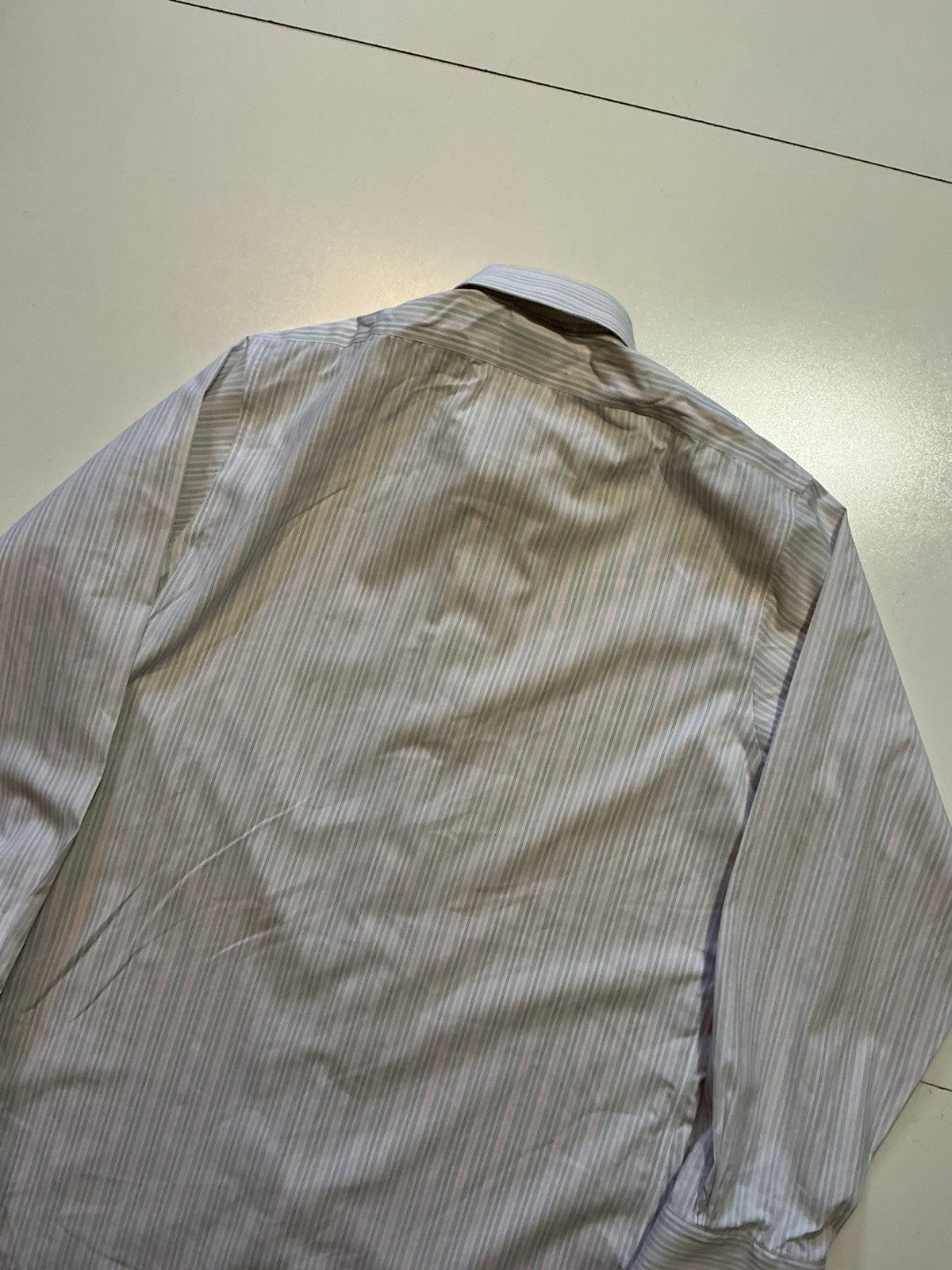 Brooks Brothers Brooks Brothers Slim Fit Striped L/S Button Dress Shirt Size US S / EU 44-46 / 1 - 4 Thumbnail