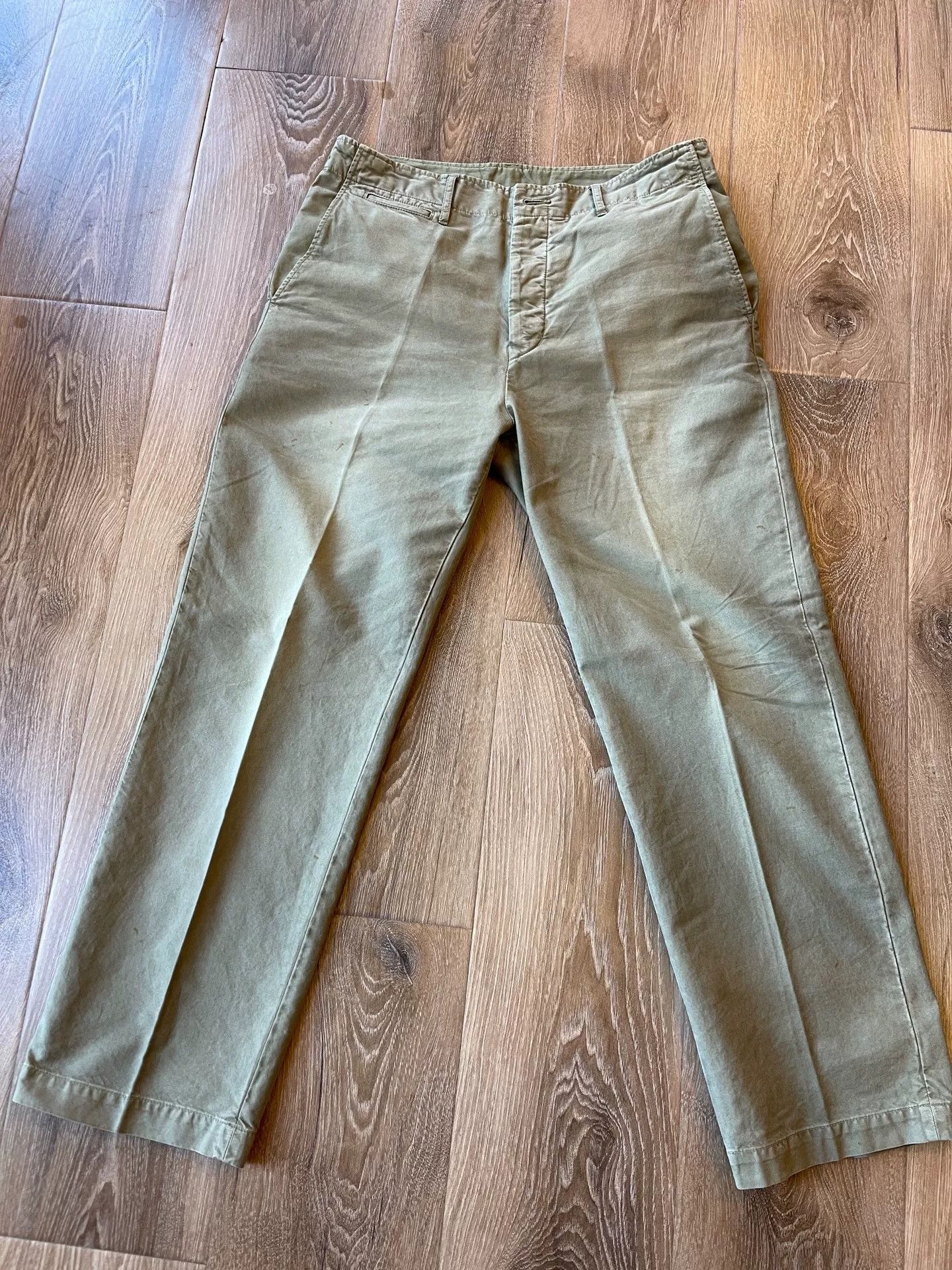 Visvim VISVIM 23AW FIELD CHINO PANTS DMGD Size US 28 / EU 44 - 1 Thumbnail