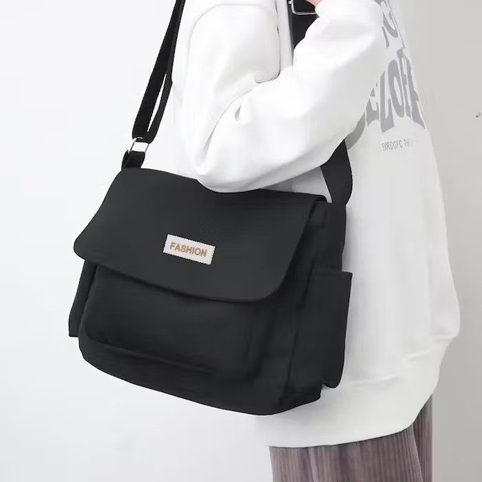 Japanese Brand Casual Canvas Shoulder Bag Size ONE SIZE - 1 Thumbnail