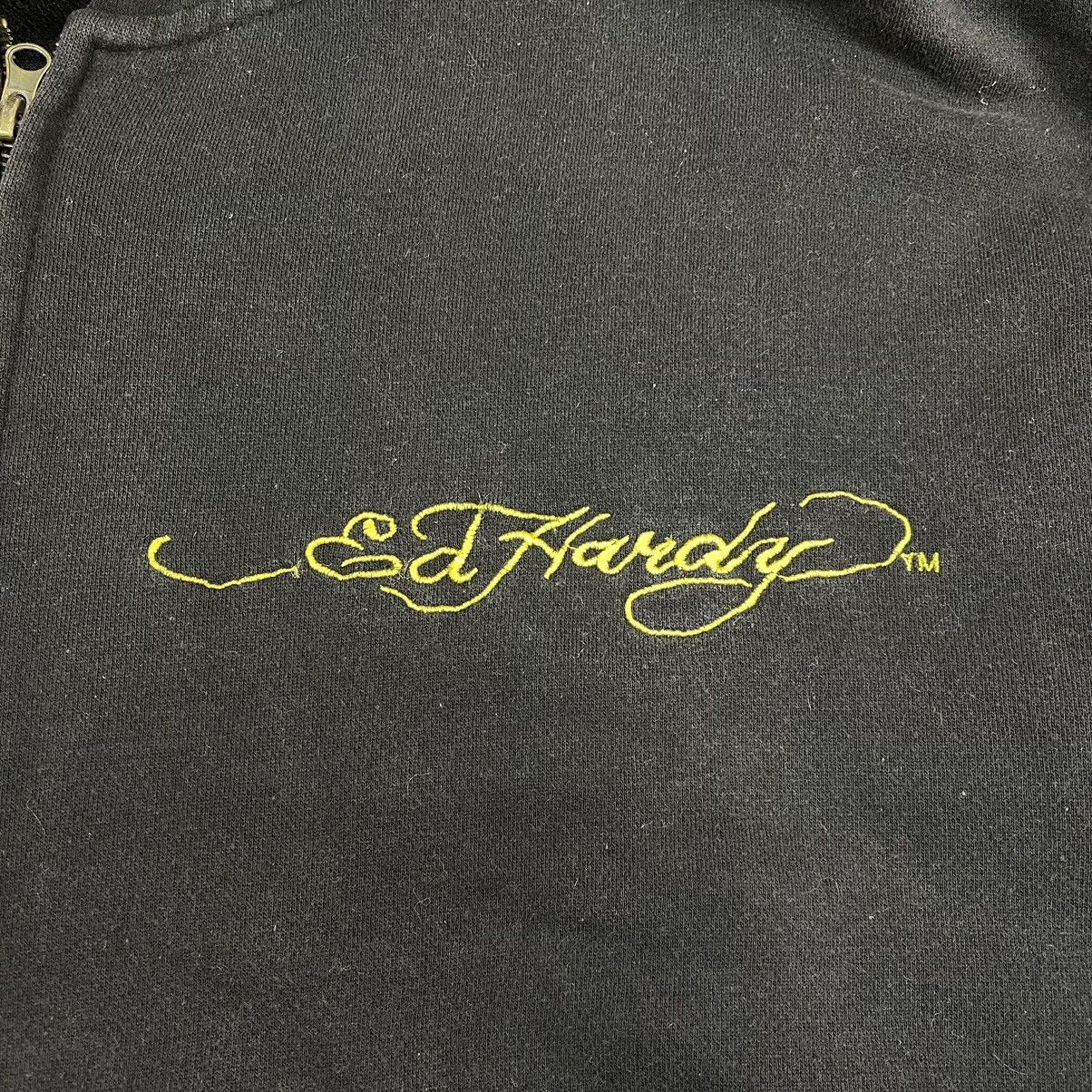Ed Hardy ED HARDY Zipper Hoodie #1479/AY Size US XL / EU 56 / 4 - 12 Thumbnail