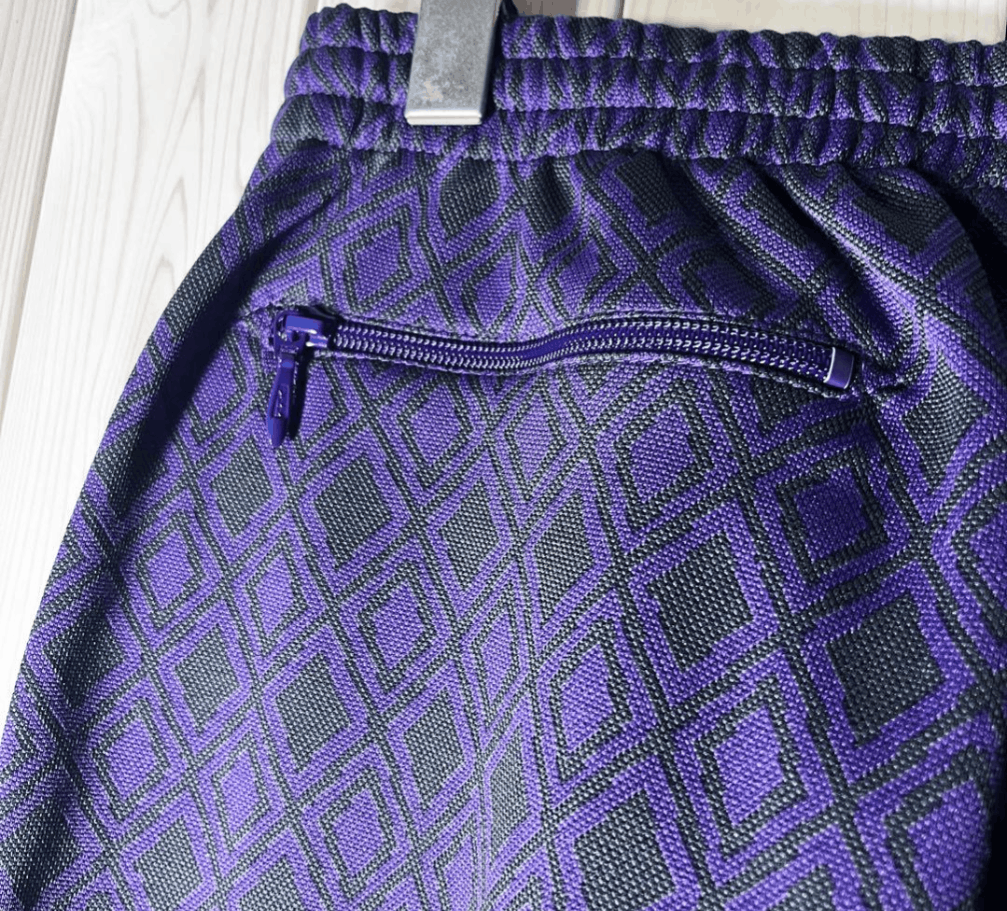 Needles Needles Embroidered Papillon All Over Diamond Track Pants Size US 32 / EU 48 - 6 Thumbnail