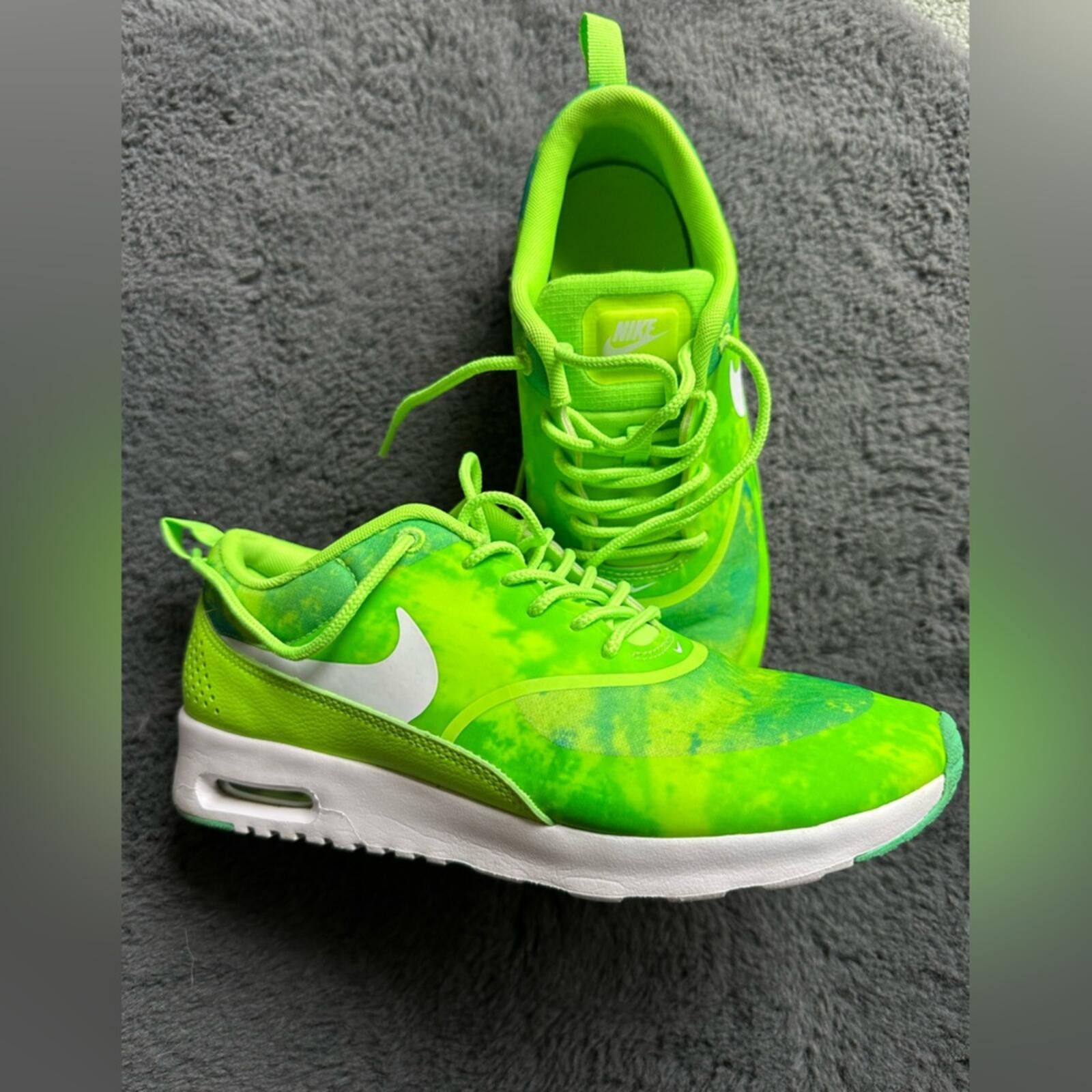 Nike Nike Air Max Thea Print Flash Lime Green Size US 8 / IT 38 - 8 Thumbnail