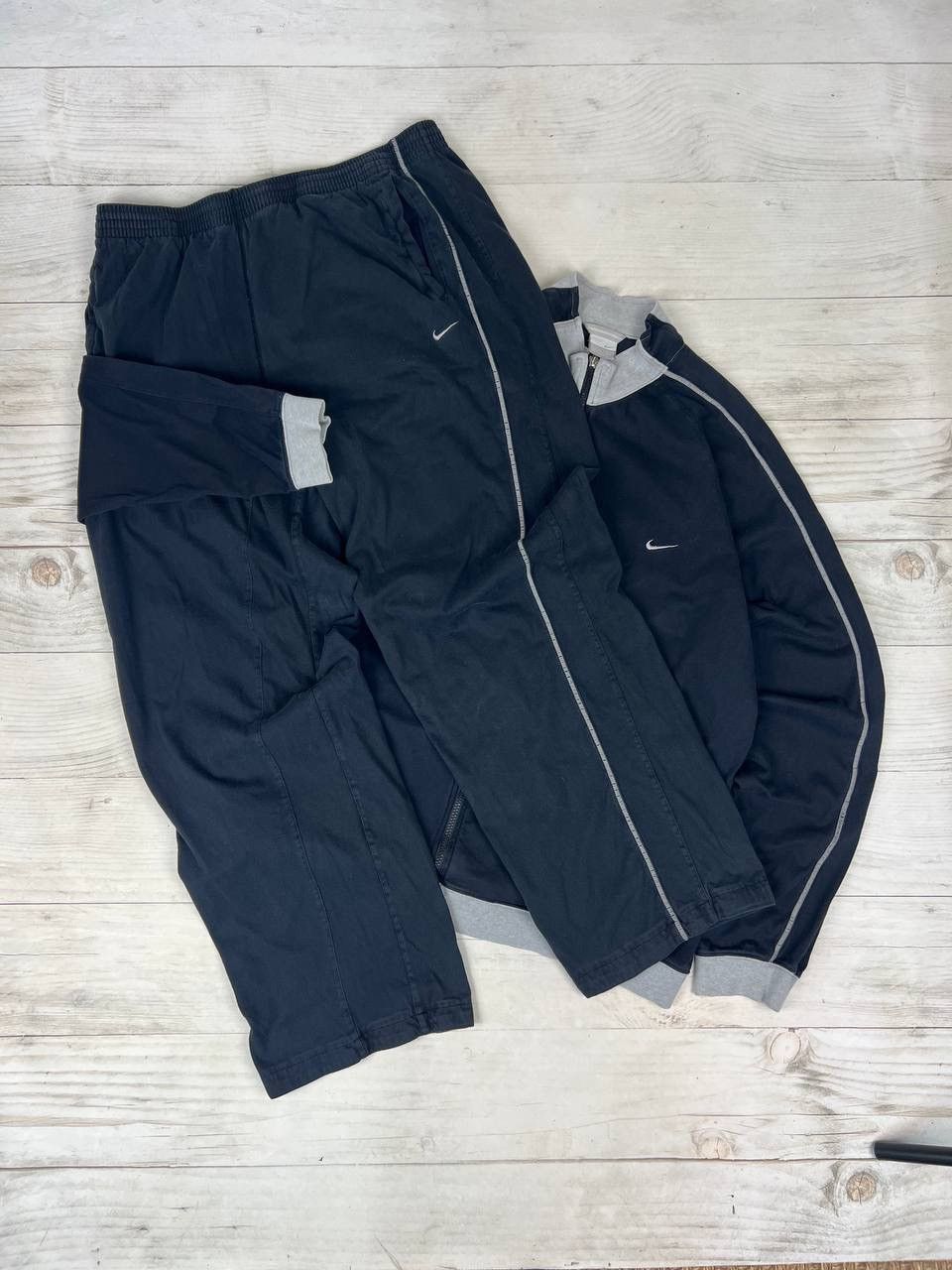 ジャケット・アウター 00s OLD NIKE track jacket pants set up Nike Vintage Nike Tracksuit Jacket And Pants Striped Swoosh 00s