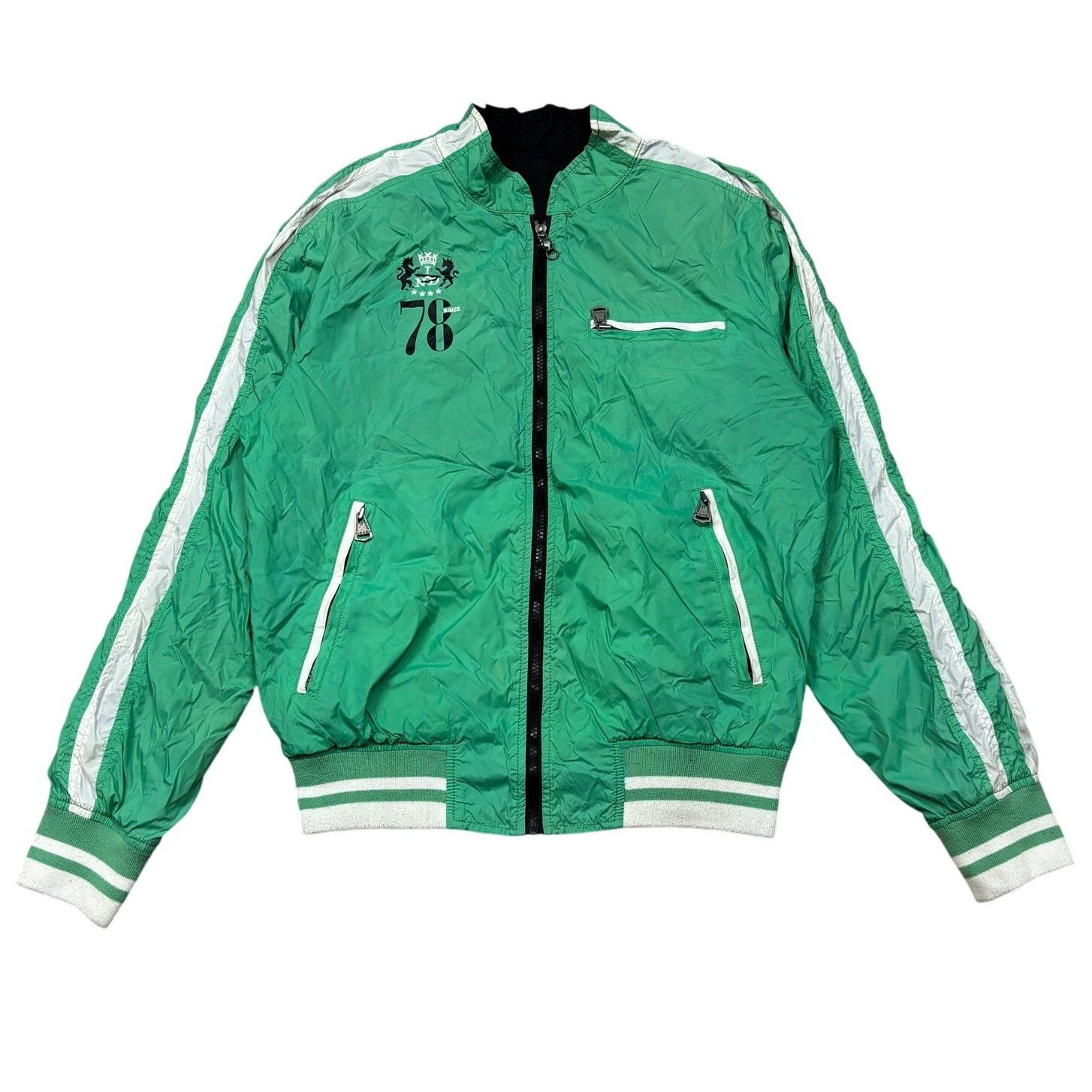 M CORTEIZ REVERSIBLE BOMBER JACKET