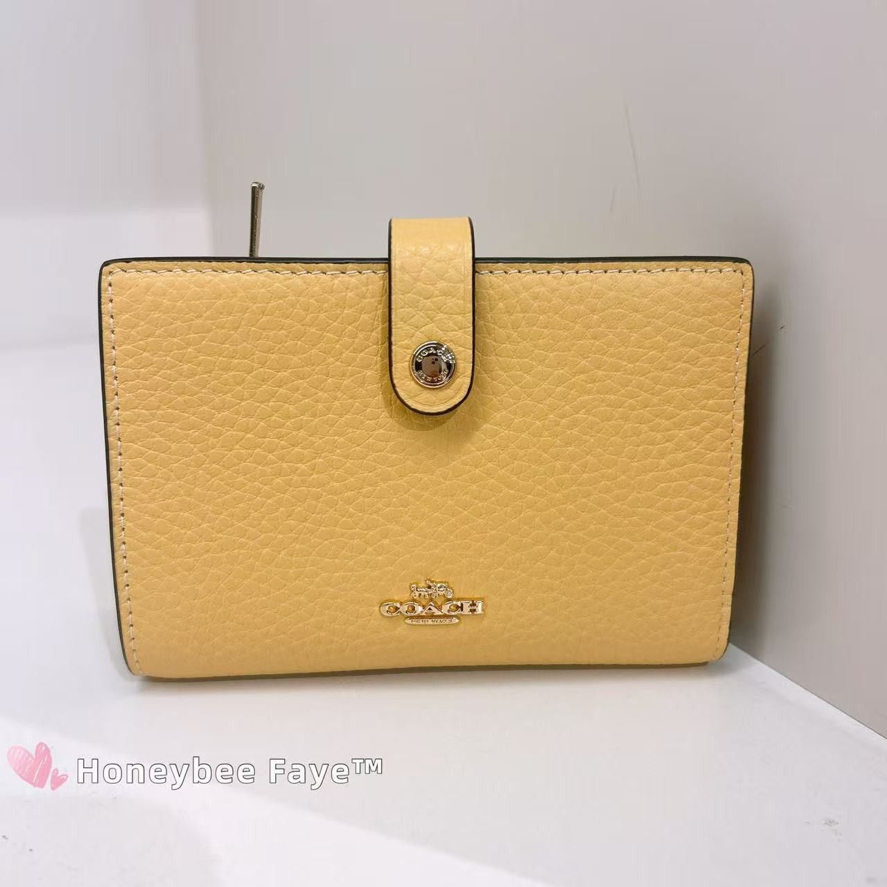 Coach 2 In 1 Wallet CCL70 Soft Yellow Size ONE SIZE - 2 Thumbnail