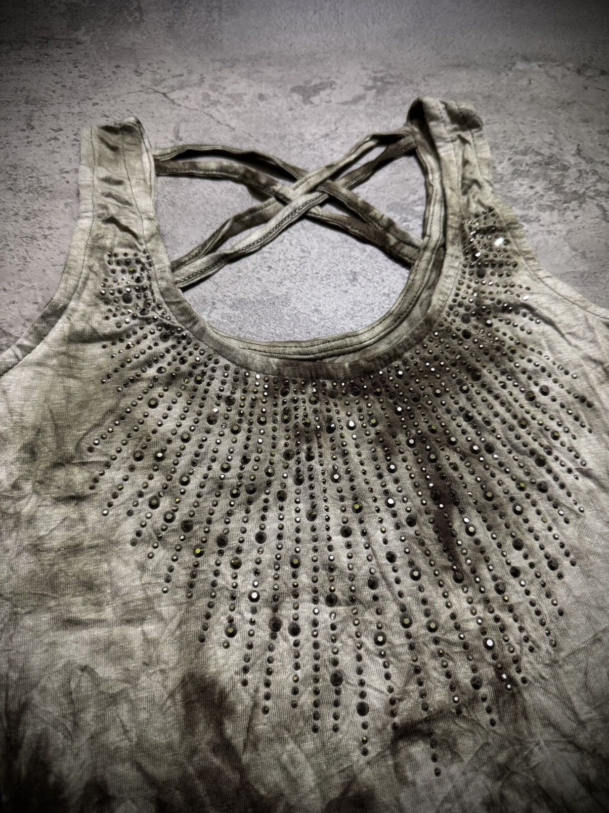 Hysteric Glamour Y2k b.r.u.s.h studded ifsixwasnine poem tanktop Size US S / EU 44-46 / 1 - 2 Thumbnail