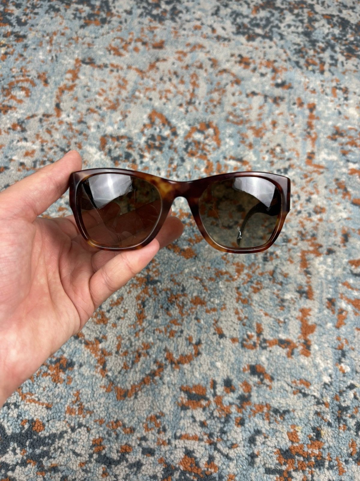 Chanel Rare Vintage 00s Chanel 5162 tortoise denim sunglasses Size ONE SIZE - 3 Thumbnail