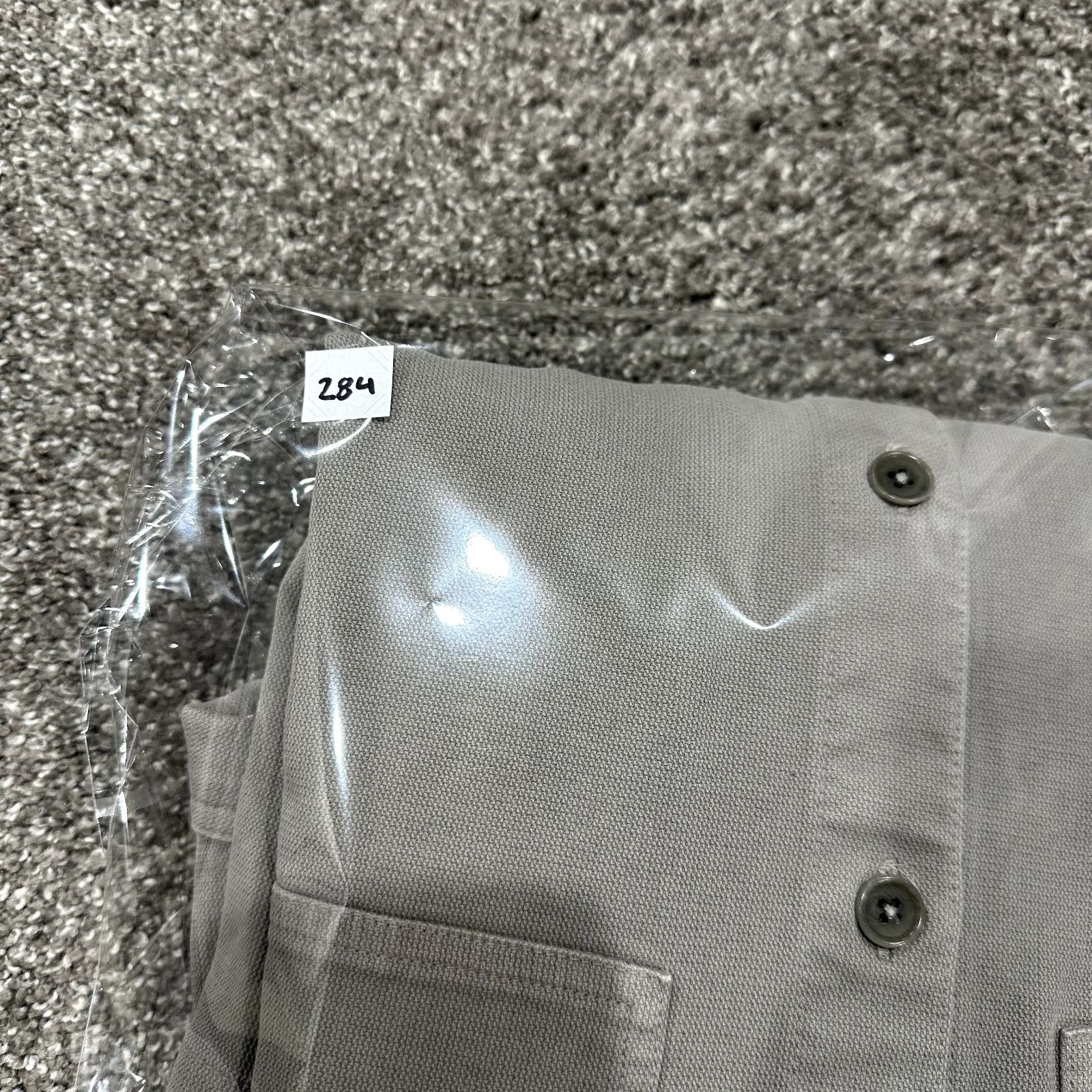 James Perse James Perse Cargo Utility Shirt 0/XS Gray Button Down Italy Size US XS / EU 42 / 0 - 11 Thumbnail