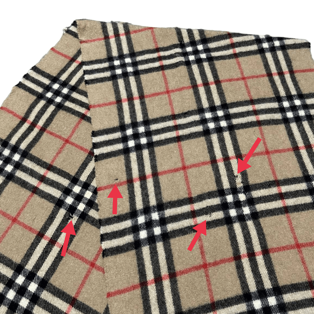 Burberry Vintage Burberrys Pure Cashmere Wool Scraves Size ONE SIZE - 3 Thumbnail