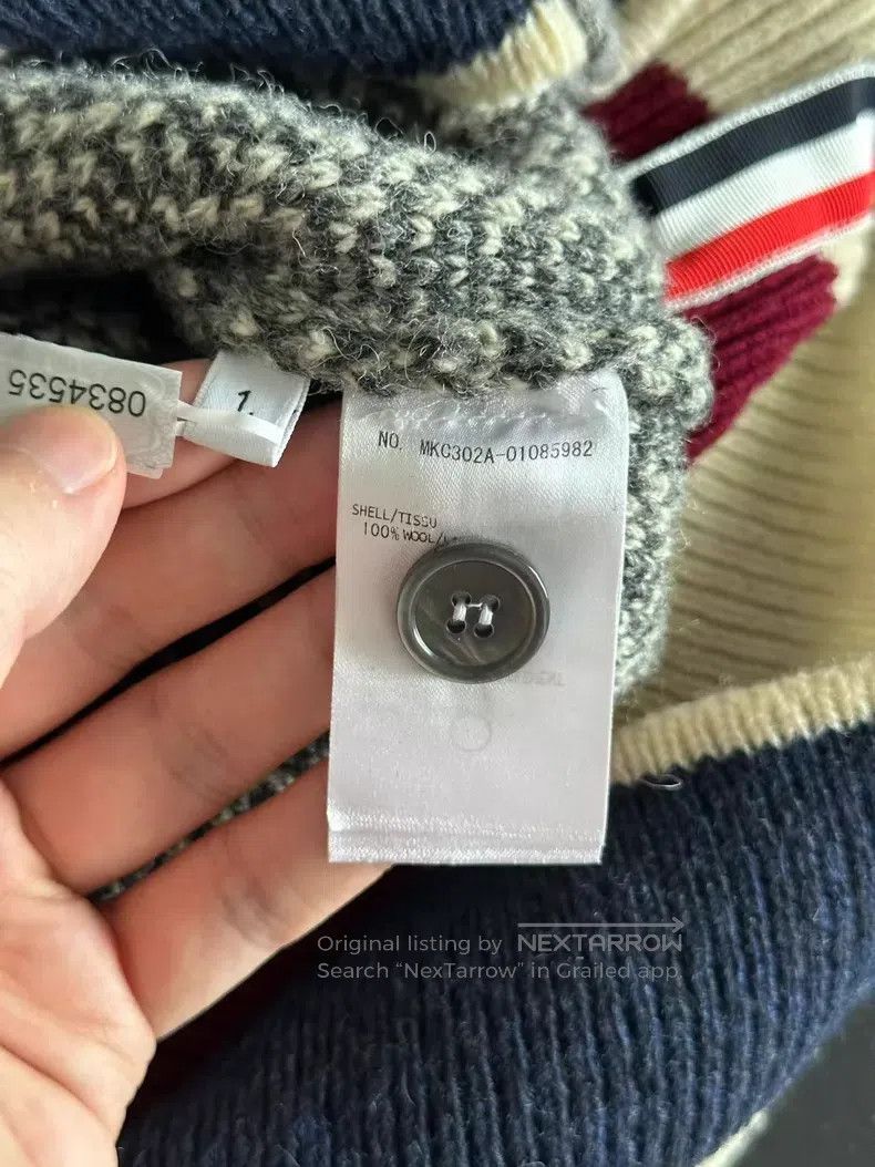 Thom Browne Thom Browne Wool Cardigan Size US S / EU 44-46 / 1 - 4 Thumbnail