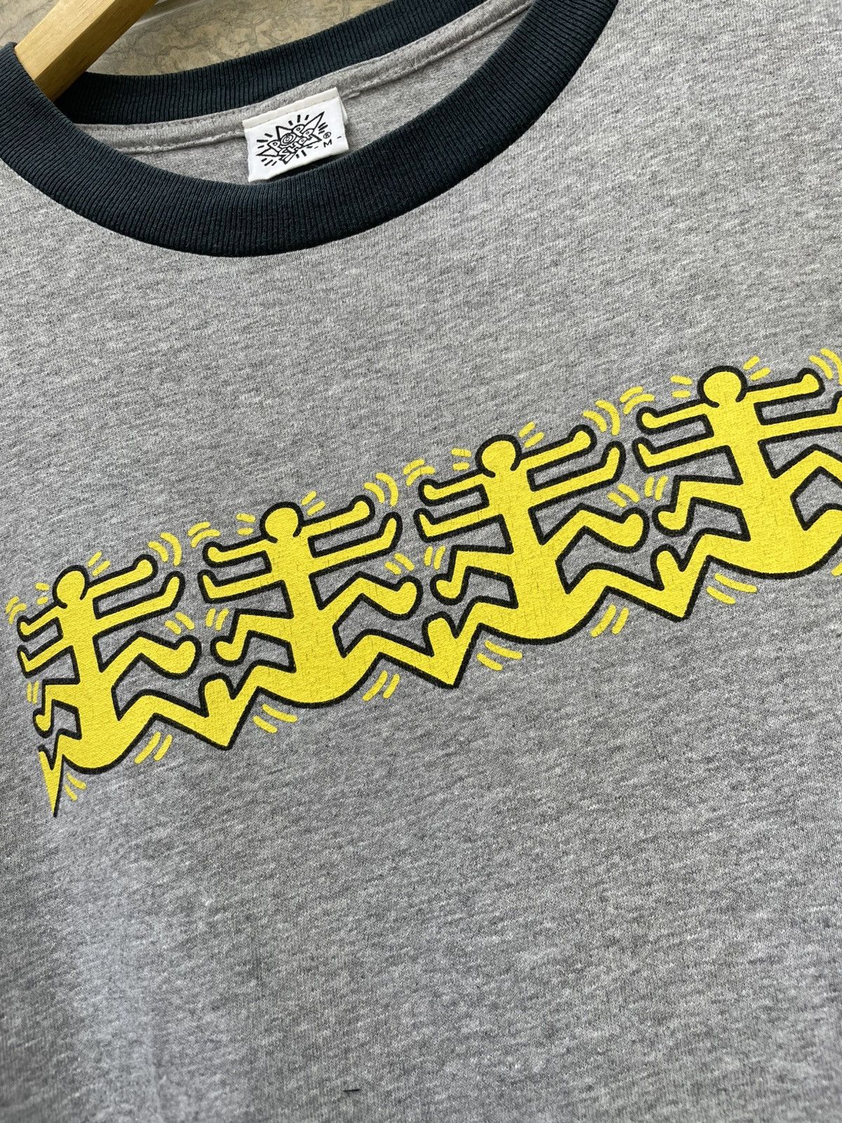 Vintage Vintage POP SHOP KEITH HARING art tee shirt size M Size US M / EU 48-50 / 2 - 4 Thumbnail