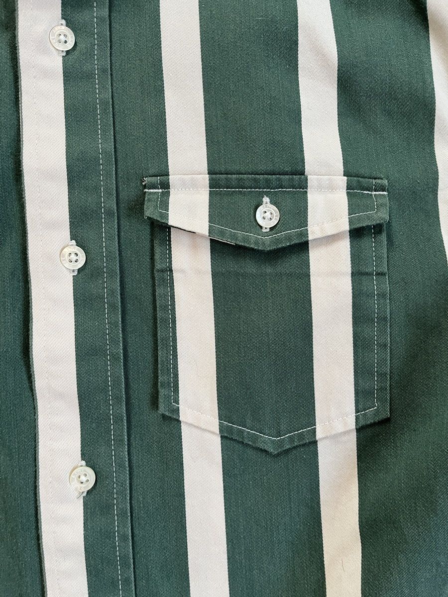 Aime Leon Dore Rare green Stripe Button Up Size US S / EU 44-46 / 1 - 3 Thumbnail