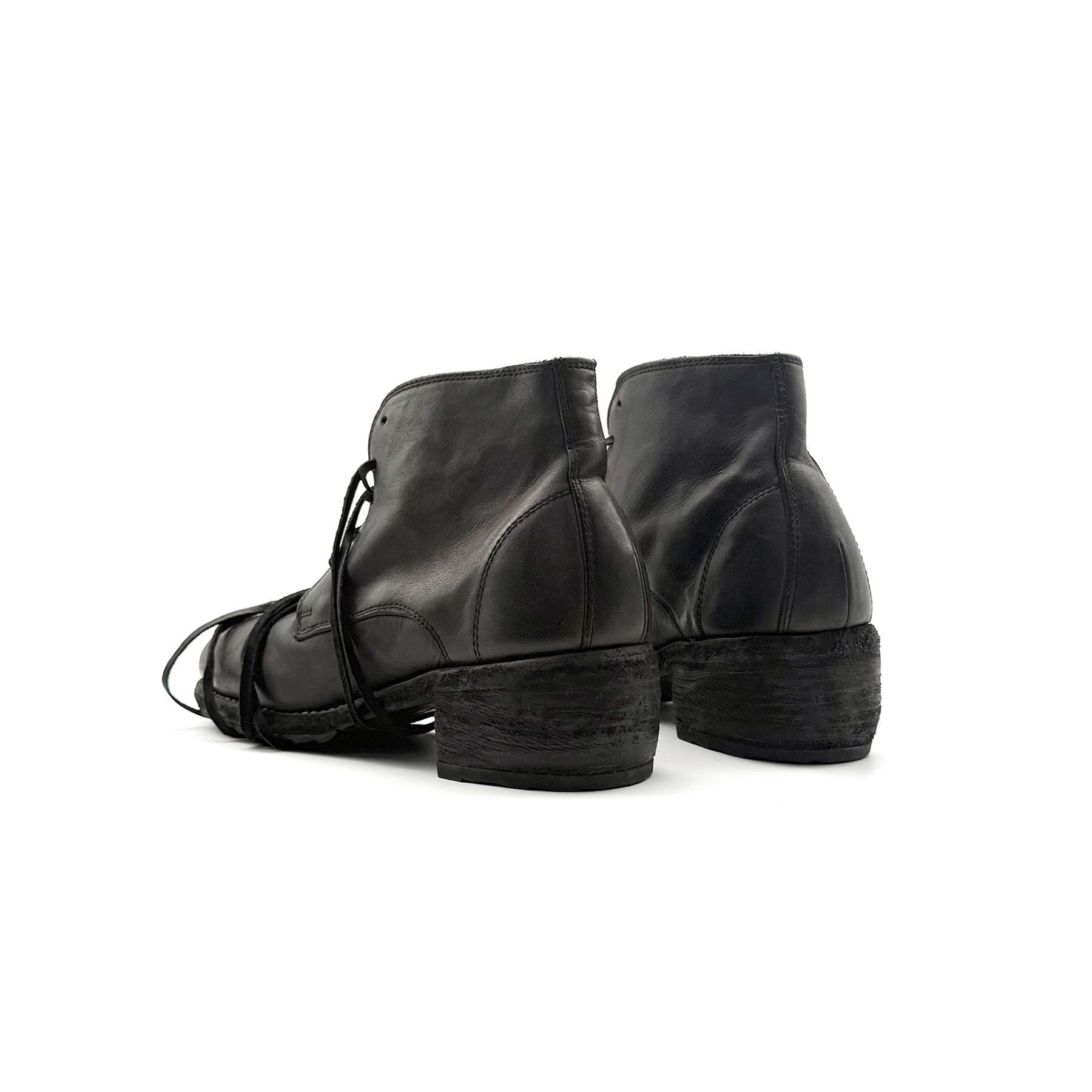 Guidi GUIDI Soft Horse 793 Thick-Soled Lace-Up Leather Boots Size US 7 / IT 37 - 3 Thumbnail