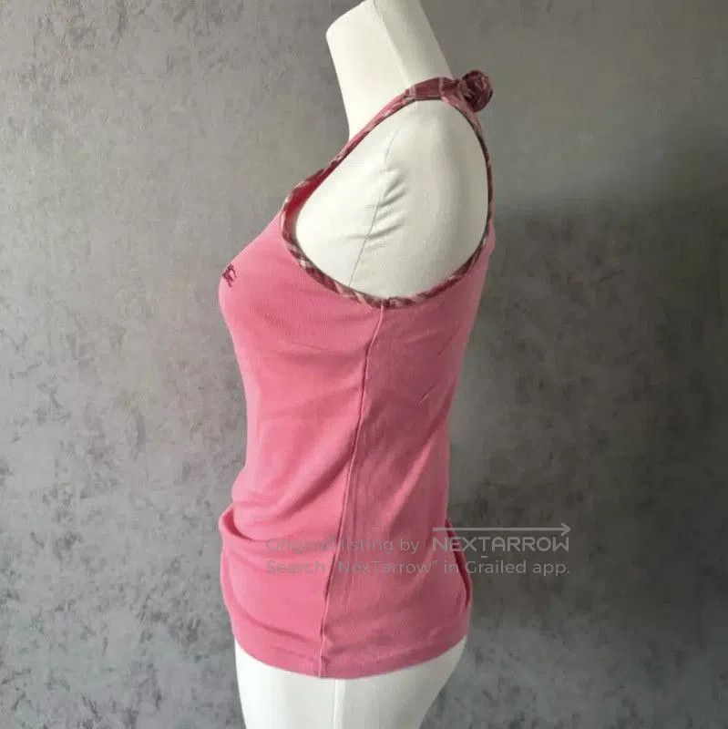 MR & MRS ITALY Burberry Pink Sleeveless Cotton Long T-Shirt. Size M / US 6-8 / IT 42-44 - 7 Thumbnail