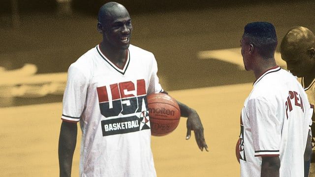 Mitchell & Ness × USA Olympics Mitchell & Ness Authentic Michael Jordan USA Dream Team Size US S / EU 44-46 / 1 - 10 Thumbnail