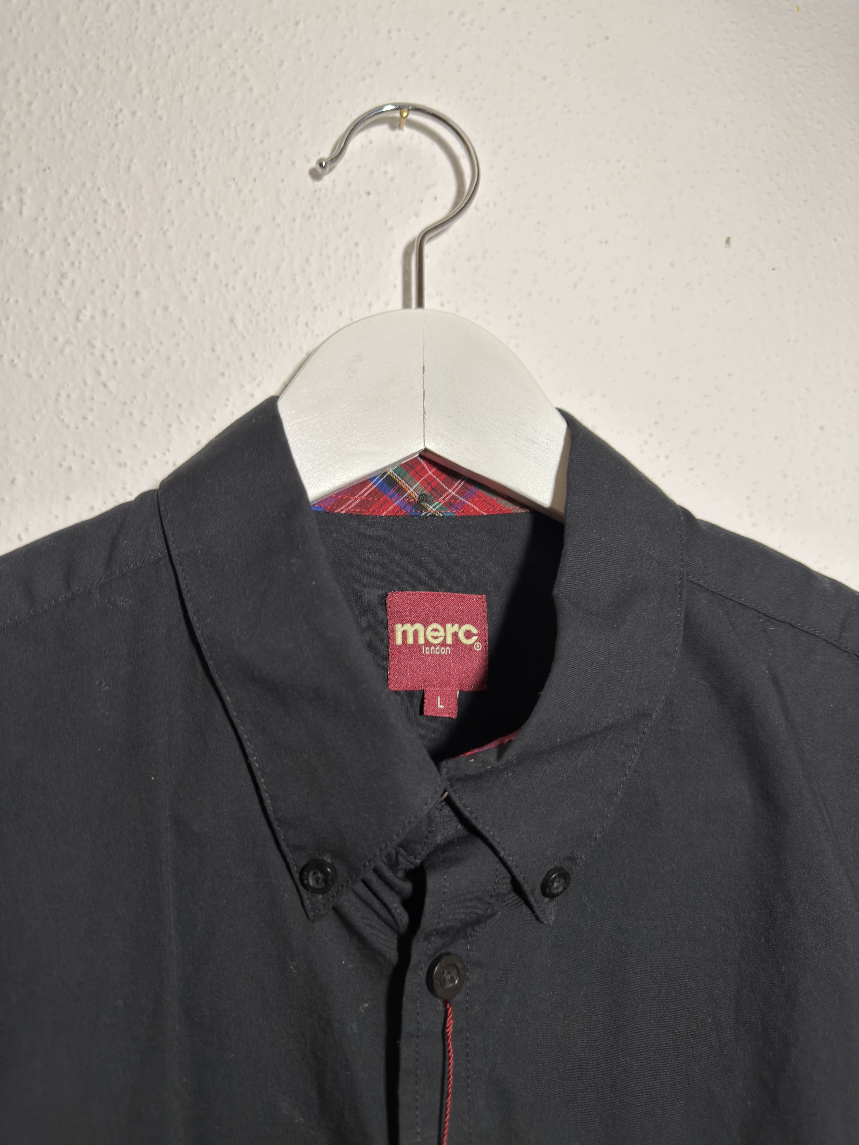 Merc Black Shirt – Merc London (New with Tag) Size 38R - 5 Thumbnail