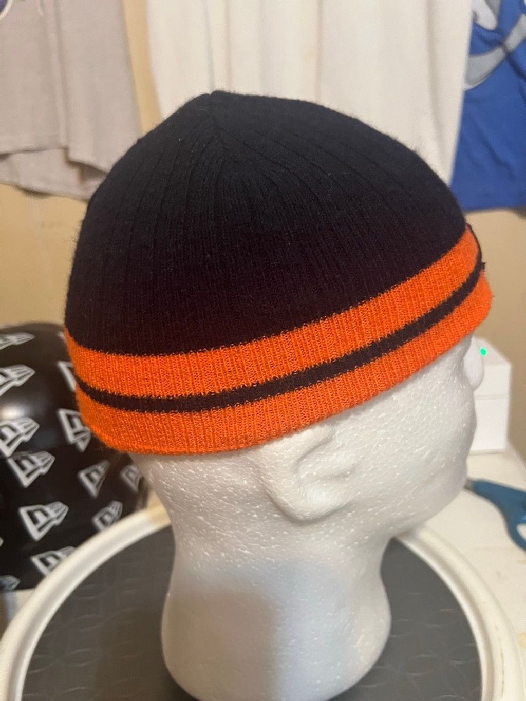 The Unbranded Brand Men's Auburn University Tigers Beanie One Size Orange Black Size ONE SIZE - 8 Thumbnail
