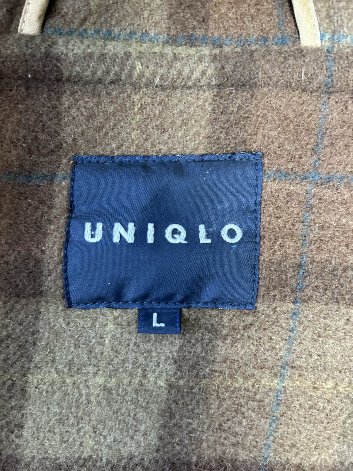 Japanese Brand × Uniqlo UNIQLO WOOL TRENCH COAT STYLE WITH HOODIE Size US L / EU 52-54 / 3 - 4 Thumbnail