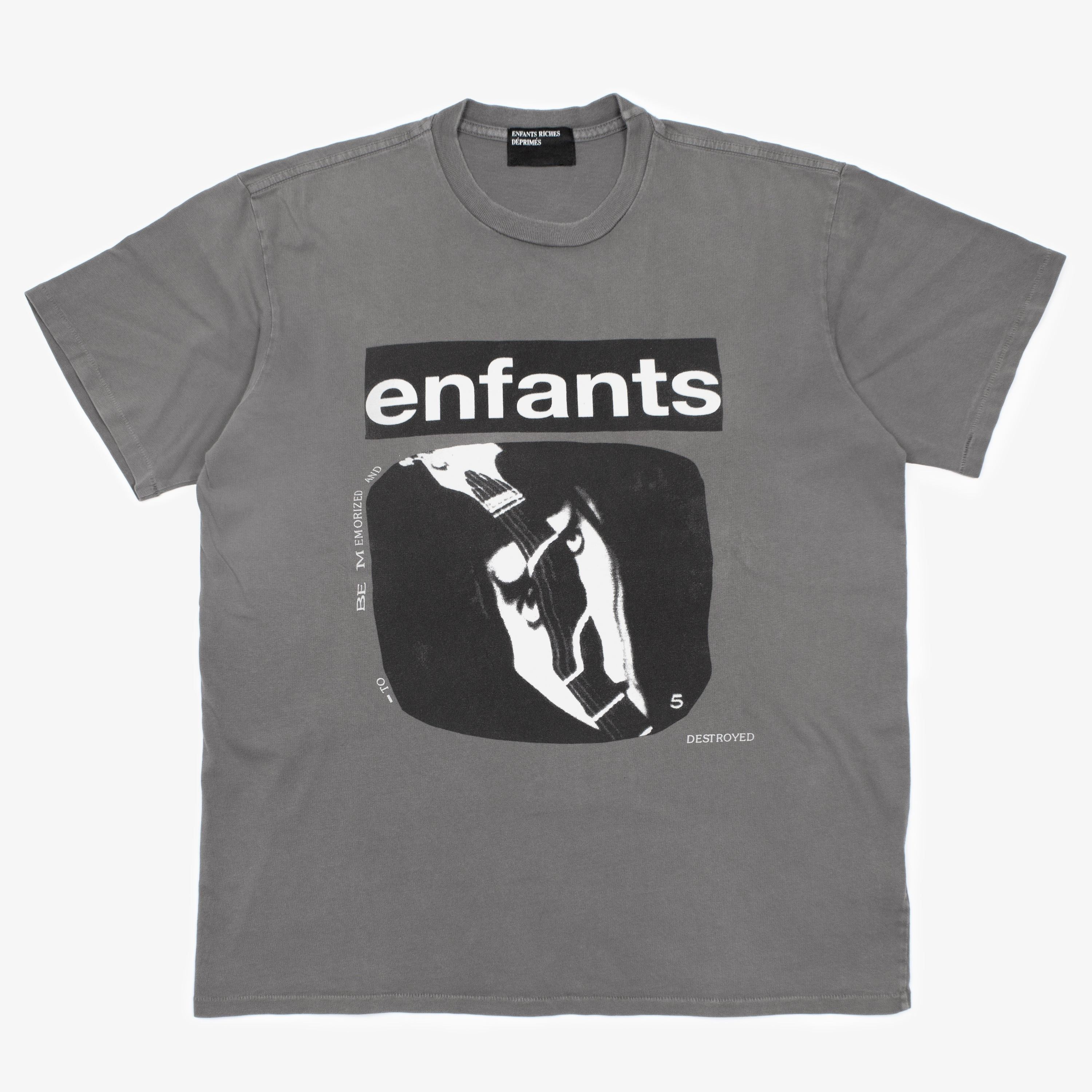 Enfants Riches Deprimes ENFANTS RICHES DEPRIMES MEMORIZED AND DESTROYED TEE Size US L / EU 52-54 / 3 - 2 Thumbnail