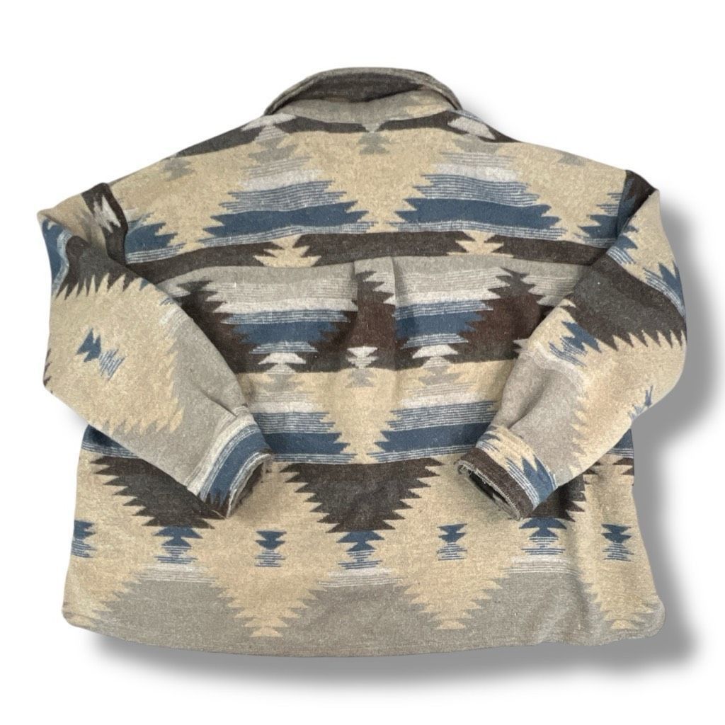 Other La Miel Eldora Western Southwestern Aztec Boxy Oversized Dis Size L / US 10 / IT 46 - 6 Thumbnail