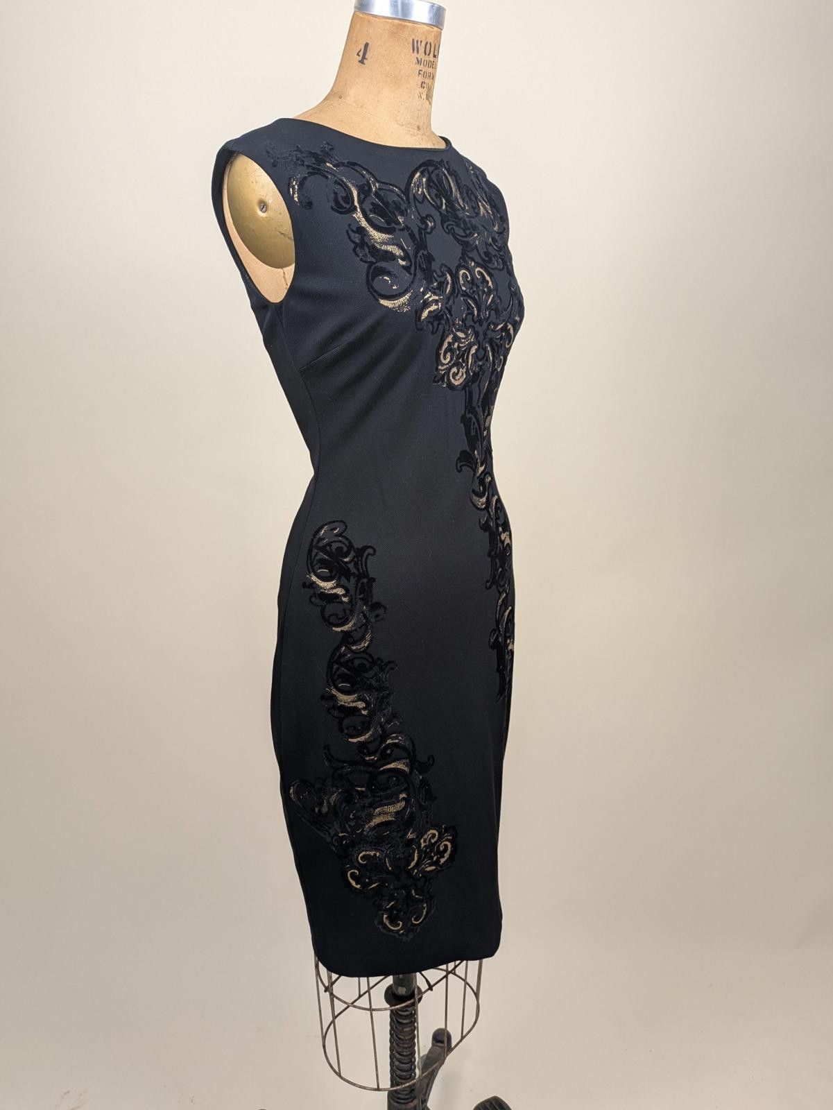 Other 2000's / Y2K cache luxe black and gold dress Size XS / US 0-2 / IT 36-38 - 5 Thumbnail