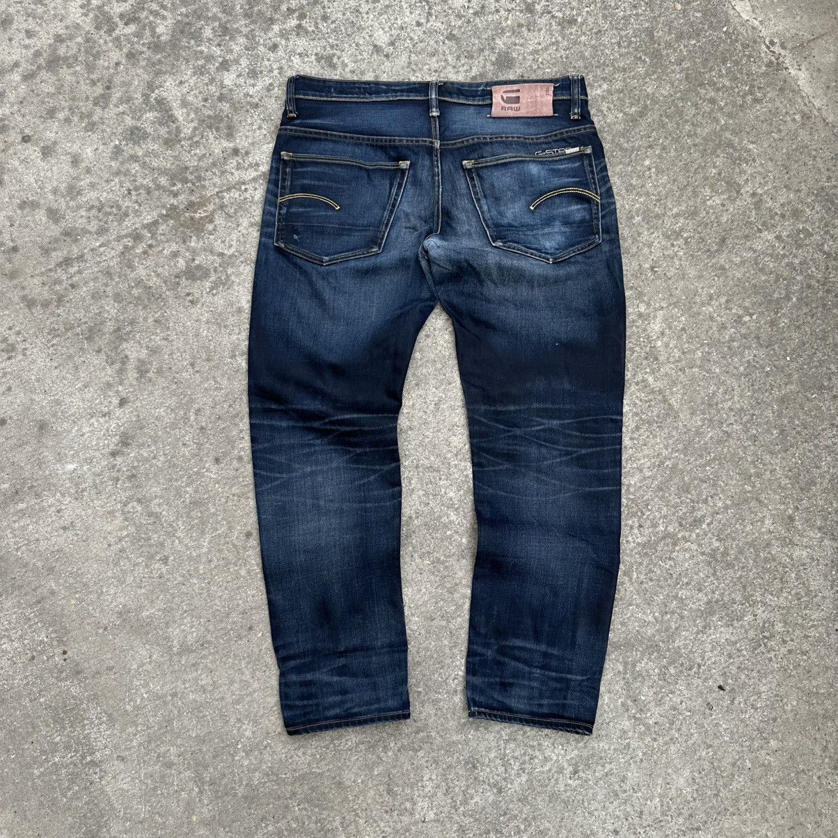 G-Star Vintage G-Star Raw 3301 W34xL30 Jeans Used Y2K 00s Crazy Size US 34 / EU 50 - 3 Thumbnail