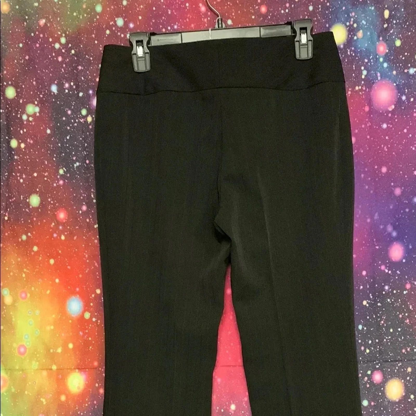 Designer Elegant Black Women's Pants Size 28" / US 6 / IT 42 - 2 Thumbnail