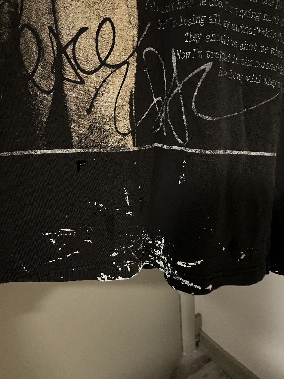 Rap Tees Vintage 2Pac Tee Shirt Size US XXL / EU 58 / 5 - 4 Thumbnail