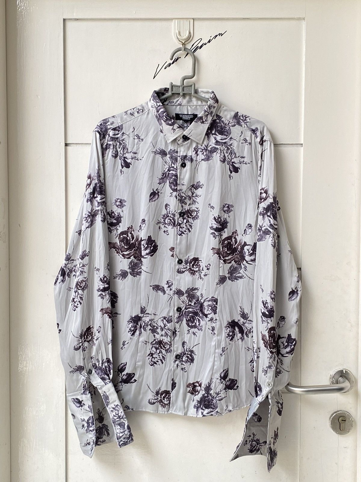 Tornado Mart Tornado Mart Flower Motive Shirt Size US XS / EU 42 / 0 - 10 Thumbnail