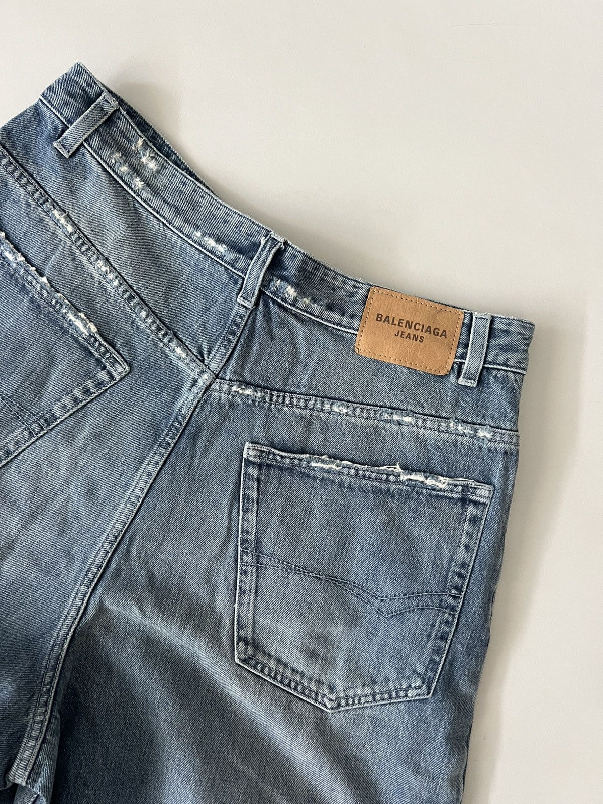 Balenciaga Balenciaga Baggy Wide Leg Skater Jeans Size US 32 / EU 48 - 4 Thumbnail