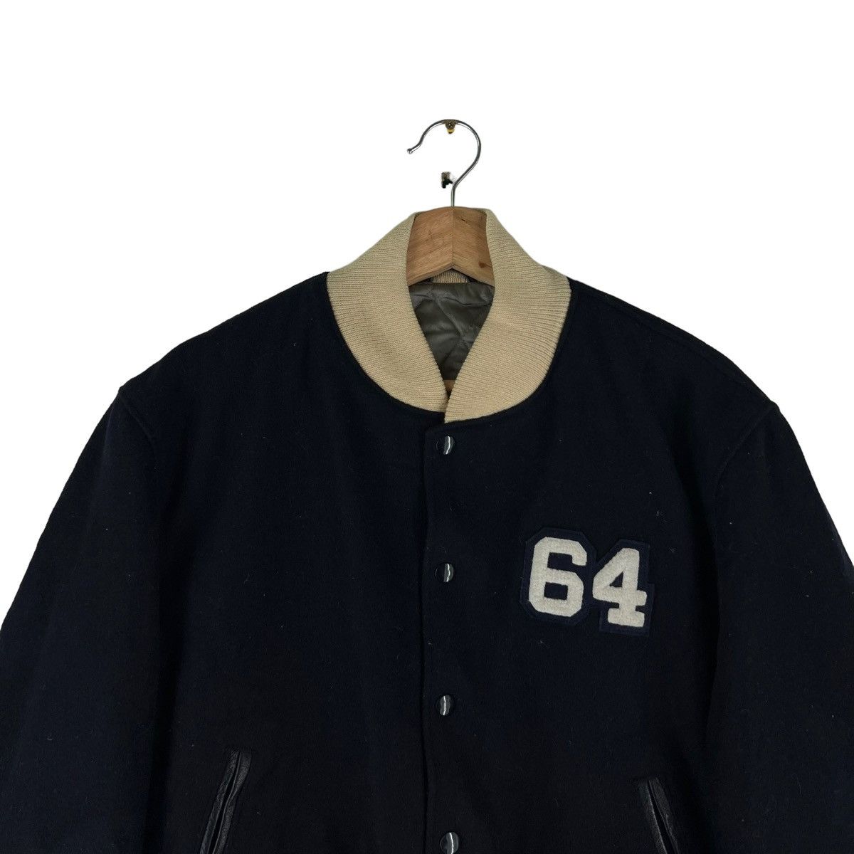 Golden Bear 🔥VINTAGE WOOL BOMBER JACKET GOLDEN BEAR MADE IN USA Size US M / EU 48-50 / 2 - 2 Thumbnail