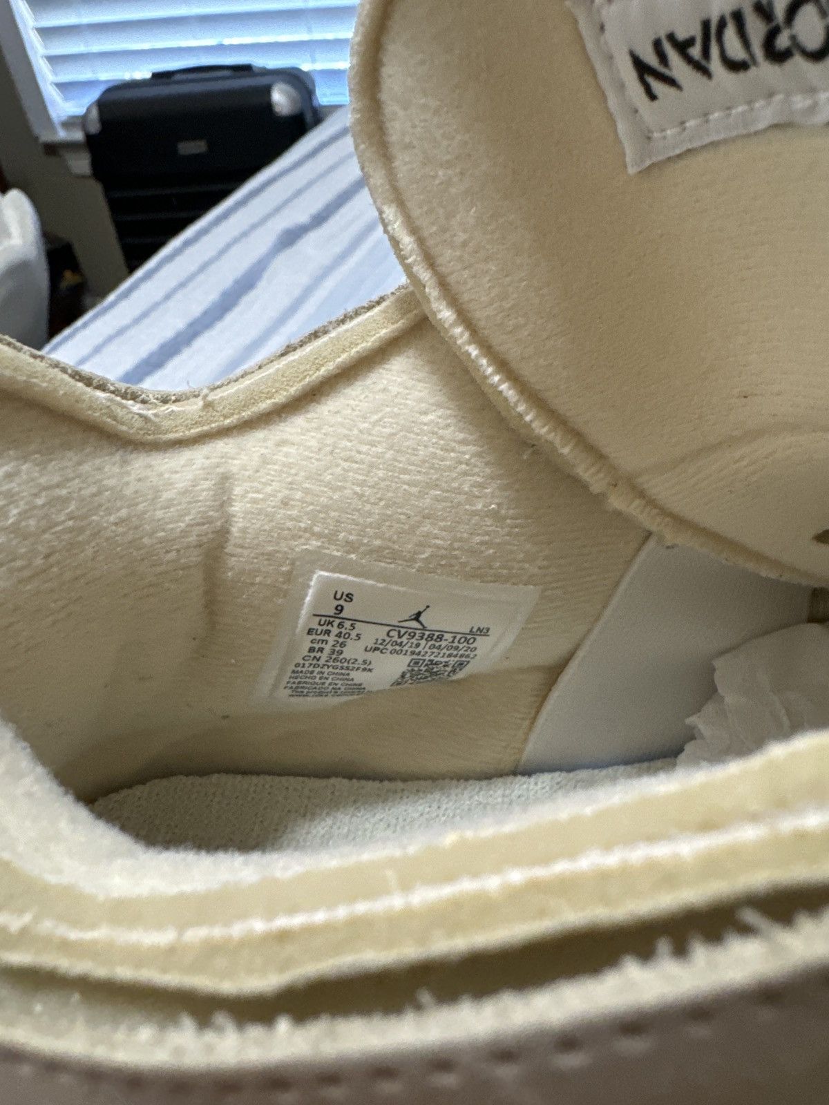 Jordan Brand × Off-White OFF WHITE JORDAN 4s Size US 7.5 / EU 40-41 - 7 Thumbnail